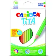 Tita set farebných ceruziek 18 ks - Carioca