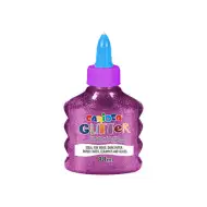 Trblietavé tekuté lepidlo v purpurovej farbe 88 ml - Carioca