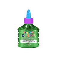 Trblietavé tekuté lepidlo v zelenej farbe 88ml - Carioca