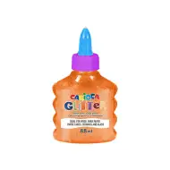 Trblietavé tekuté neónovo-oranžové lepidlo 88ml - Carioca