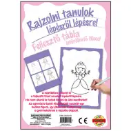 Učím sa kresliť, rozvíjajúca tabuľa pre dievčatá