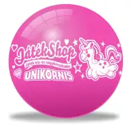 Unicorn ružová gumová lopta 22cm