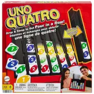 UNO Quatro spoločenská hra - Mattel (maď.jaz.)