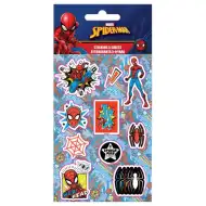 Úžasný Spiderman set samolepiacich nálepiek 5ks na 8x12cm hárku