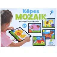 Veľká obrázková mozaika - hračka na rozvoj zručností