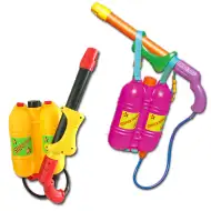 Vodná puška s 2ks nádržkou - D-Toys