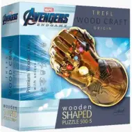 Wood Craft: Avengers rukavica 500+5ks prémiové drevené puzzle - Trefl