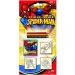 3 ks sada pečiatok Spider-Man s ceruzkami