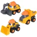 ABC Builder Team: Stavebné stroje v rôznych variantoch - Simba Toys