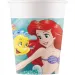 Ariel malá morská víla 8 ks papierových pohárov set 200ml