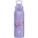 Ars Una: 3D Snow Flower fialová dvojstenná kovová fľaša 700 ml