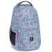 Ars Una: Peald Blossom Blue kvetinový AU-2 školský batoh, ruksak 32x46x22cm