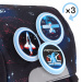 Ars Una: Space explorer easy-pack školská taška, batoh 27x38x18 cm