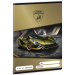 Ars Una: Žltý štvorčekový zošit s motívom Lamborghini, A5 27-32