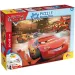 Autá 2 v 1 250-dielne puzzle a maľovanka 50x35 cm - Lisciani