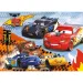 Autá 2 v 1, 2x24-dielne maxi puzzle a omaľovánka – Lisciani