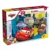Autá 2 v 1 maxi 24-dielne puzzle a omaľovánka 70x50 cm – Lisciani