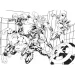 Avengeri 2 v 1, 48-dielne puzzle a omaľovánka 35x25 cm - Lisciani