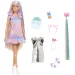 Bábika Barbie v mačacom oblečení so štýlovými prameňmi - herná sada Mattel