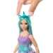 Barbie Dreamtopia: Jednorožec bábika v modro-fialových šatách - Mattel