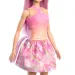 Barbie Dreamtopia: Jednorožec bábika v ružových šatách - Mattel