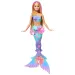 Barbie Dreamtopia: kvetinová čarovná morská panna bábika – Mattel