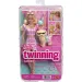 Barbie: Herný set Módne duo s miláčikom v ružovej farbe - Mattel