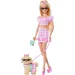 Barbie: Herný set Módne duo s miláčikom v ružovej farbe - Mattel