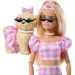 Barbie: Herný set Módne duo s miláčikom v ružovej farbe - Mattel
