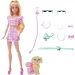 Barbie: Herný set Módne duo s miláčikom v ružovej farbe - Mattel