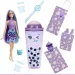 Barbie: Slime Reveal Bublinková párty Fialová bábika - Mattel