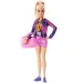 Barbie: Súprava gymnastická bábika s doplnkami - Mattel