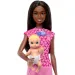 Barbie hnedovlasá detská lekárka kariérna bábika herný set - Mattel