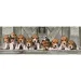 Beagle šteňatá 1000 dielikové panoramatické puzzle 98x33cm - Clementoni