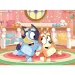 Bluey 2 v 1 24-dielne Eco mini puzzle a omaľovánka 35x25 cm - Lisciani