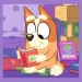 Bluey 3 v 1 20-36-50-dielne puzzle - Trefl