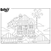 Bluey rozprávka na dobrú noc 2 v 1, 24-dielne puzzle a omaľovánka 35x25 cm – Lisciani