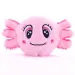 Bouncibles: Skákajúca plyšová lopta - Bubbles, ružový axolotl