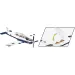 COBI: Beechcraft T-6 Texan II modro-biela stavebnica (26624)
