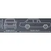 COBI: Opel Rekord C Čierna vdova stavebnica (24597)
