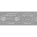 COBI: Renault 5 E-Tech biele auto stavebnica (24675)