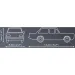COBI: Stavebnica Opel Rekord C 1900 L (24598)