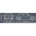 COBI: Stavebnica Volkswagen Golf Mk1 (24613)