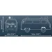 COBI: Stavebnica Volkswagen T2b hasičské auto (24622)