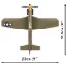 COBI: Stavebnica lietadla Mustang P-51B (5869)