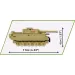 COBI: Tiger I 131 tank stavebnica (3095)