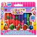 Canenco: FruitySquad 12-dielna súprava voňavých voskových pasteliek