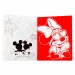 Canenco: Minnie Mouse Filcové umenie a farbiaci blok