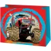 Cardex: Stredne veľká darčeková taška s motívom Monster Truck auta, 17,8x10x23 cm