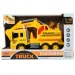 City Truck: Báger nákladné auto so svetlom a zvukom 1/18